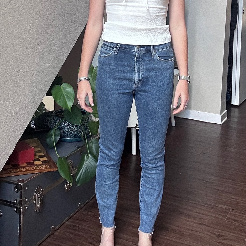 Abercrombie and fitch ankle jeans